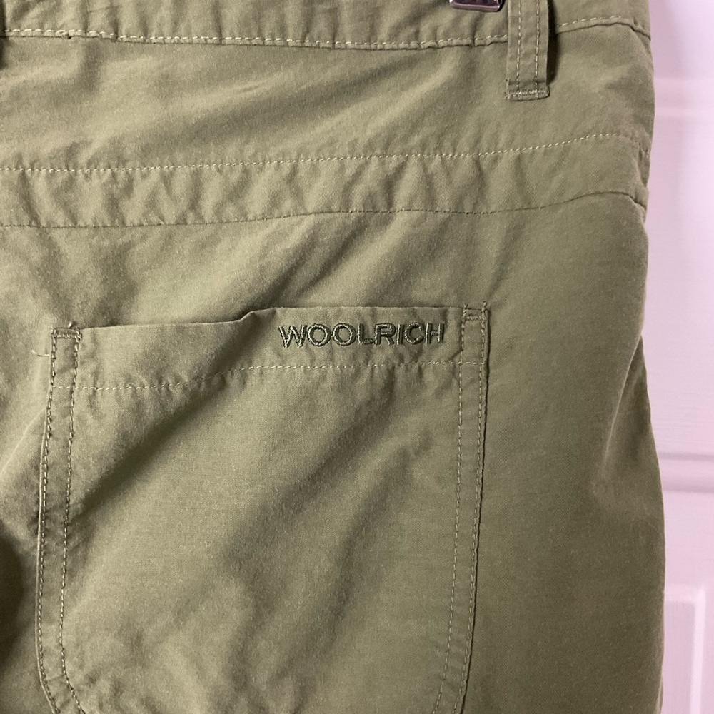 Woolrich Capri Hiking Pants Size 8 Olive Green - Picture 6 of 6